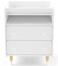 Комод з пеленальним столиком IndigoWood Bubble II white
